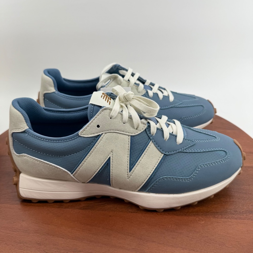 New Balance 327 Golf Shoes‎ Womens Blue Waterproof Spikeless Sneakers WG327BL 11